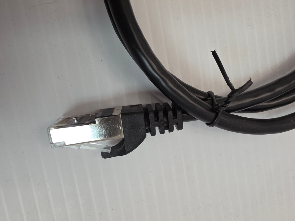 Câble CAT8 blindé (S-FTP) colonne montante CMR, 26 AWG, 3 pi, noir