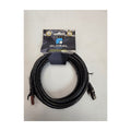 Câble CAT8 blindé (S-FTP) colonne montante CMR, 26 AWG, 15 pi, noir