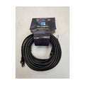 Câble CAT8 blindé (S-FTP) colonne montante CMR, 26 AWG, 25 pi, noir