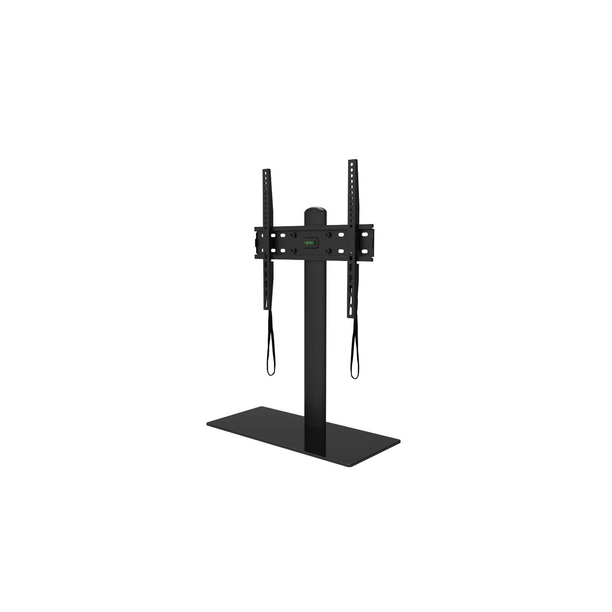 Support de table pour téléviseur 32 à 65 po, verre trempé 10 mm, 30 kg