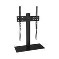 Support de table pour téléviseur 32 à 65 po, verre trempé 10 mm, 30 kg