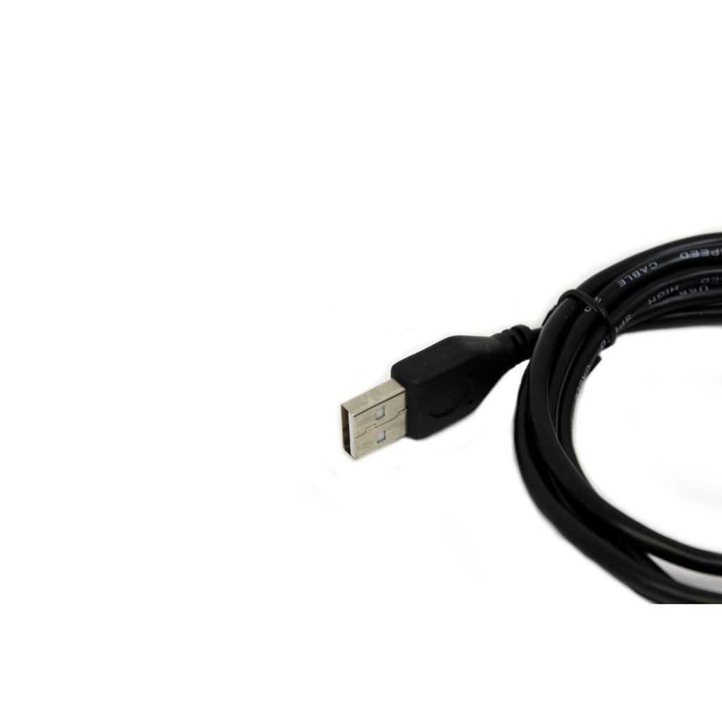 Câble USB 2.0 A mâle vers micro-B, 28/24 AWG, 3 pi, noir