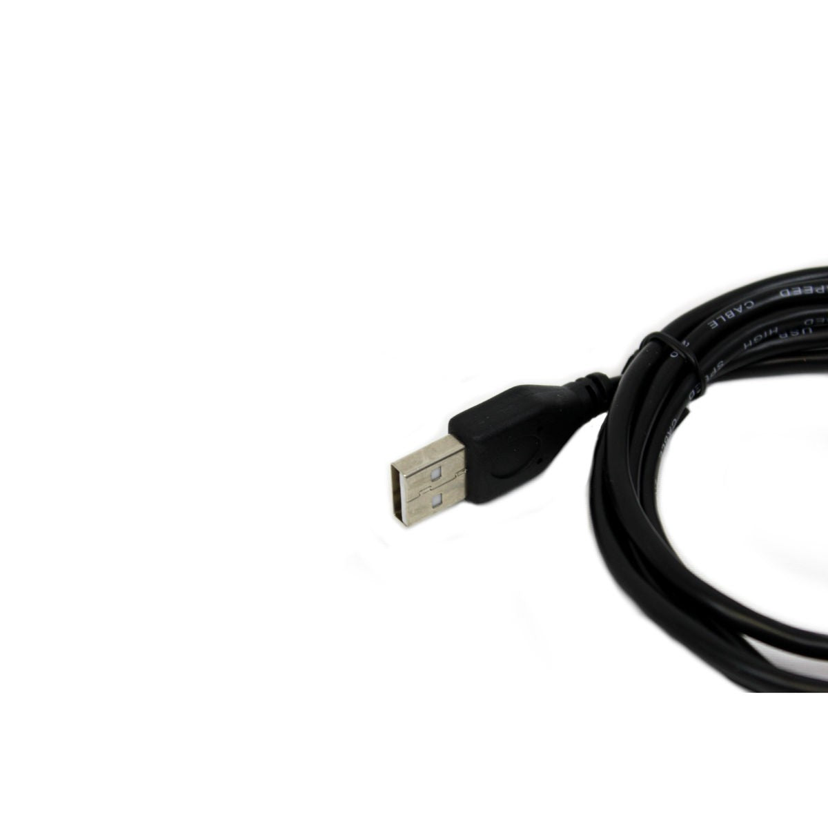 Câble USB 2.0 A mâle vers micro-B, 28/24 AWG, 3 pi, noir