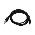Câble USB 2.0 A mâle vers micro-B, 28/24 AWG, 3 pi, noir