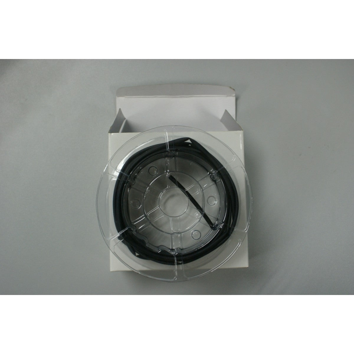 Gaine thermorétractable paroi mince 2:1, 3/4 po, noir, bobine de 5 m