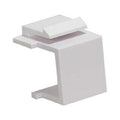 Insert keystone vide (obturateur), blanc