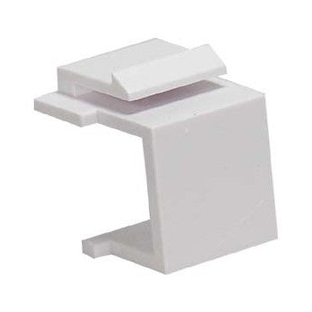 Insert keystone vide (obturateur), blanc