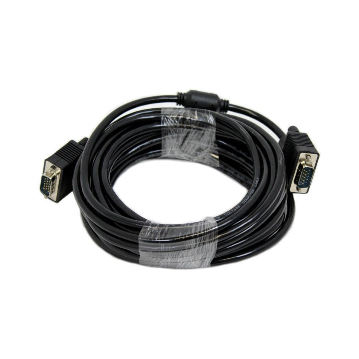 Câble SVGA HDB15 mâle à mâle, moulé, avec ferrites, 25 pi