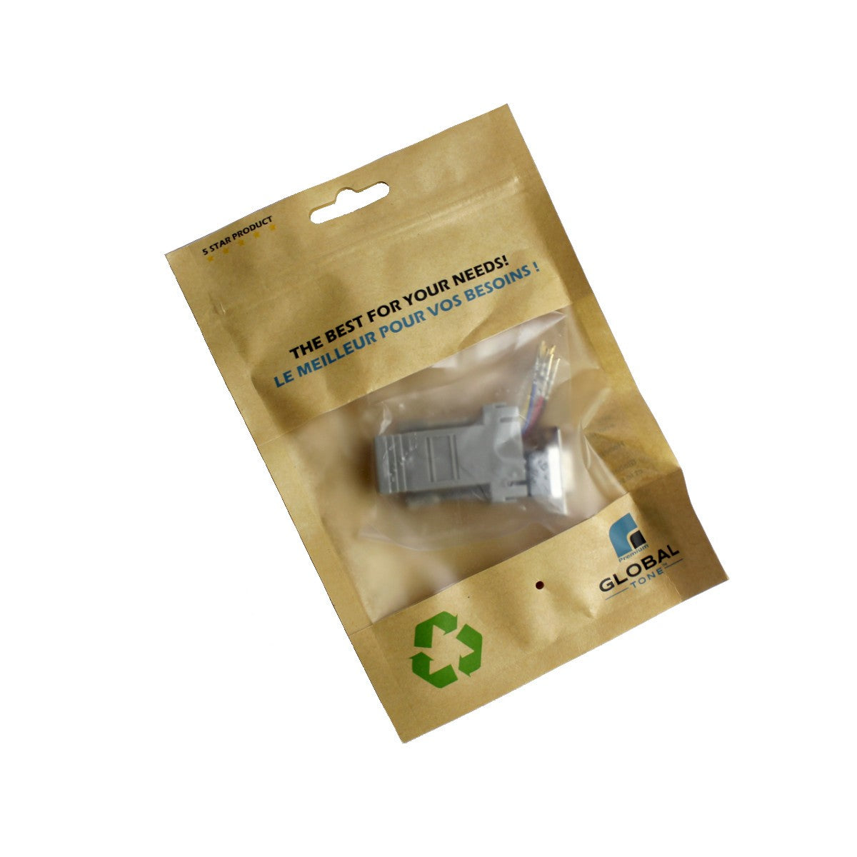 Adaptateur DB9 femelle vers RJ45 8P8C