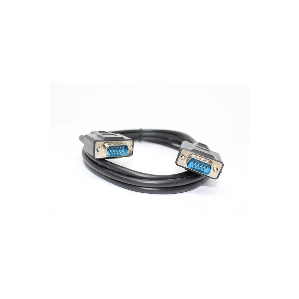Câble VGA haute densité HDB15 mâle à mâle, 6 pi, noir