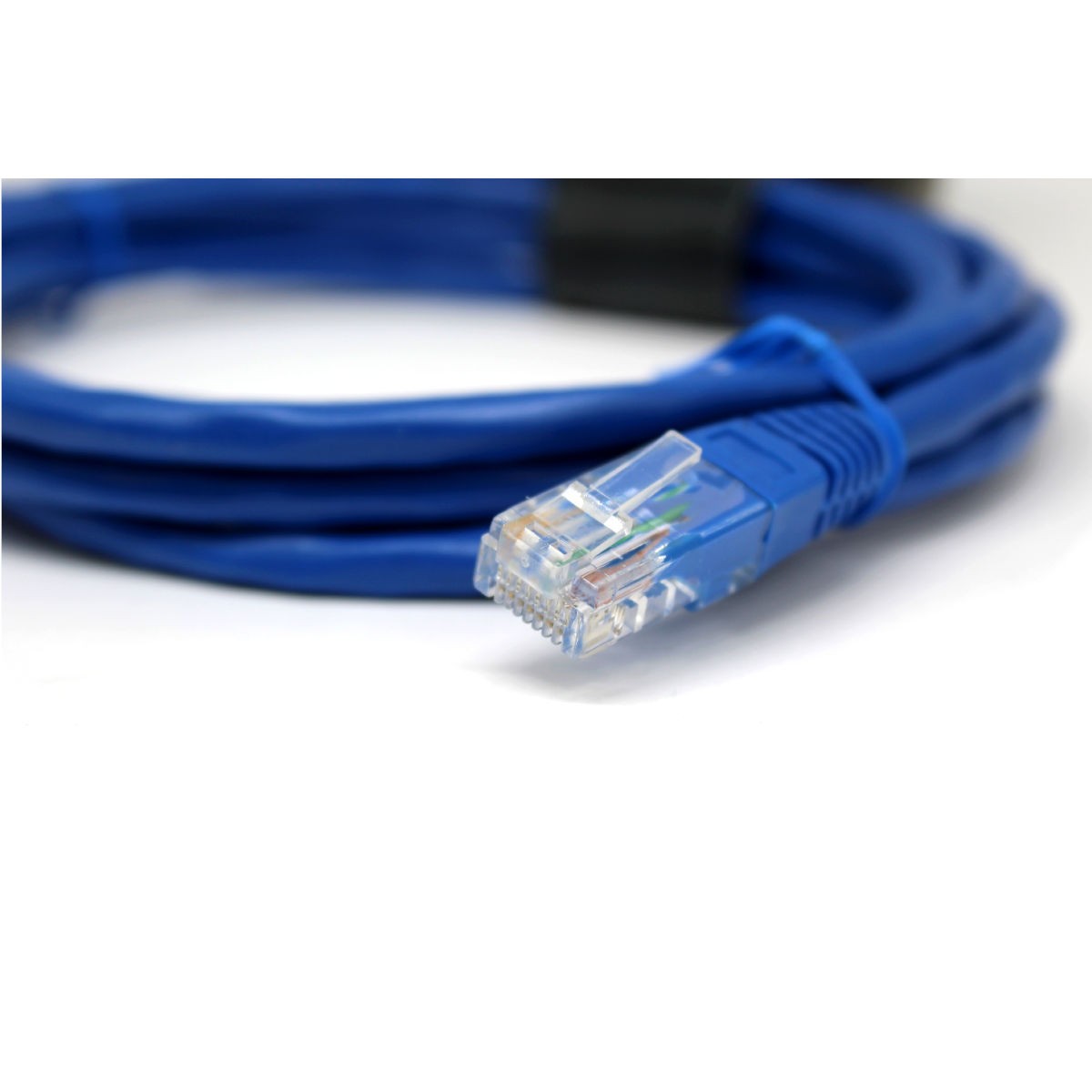 Câble réseau Ethernet CAT6, 7 pi, bleu