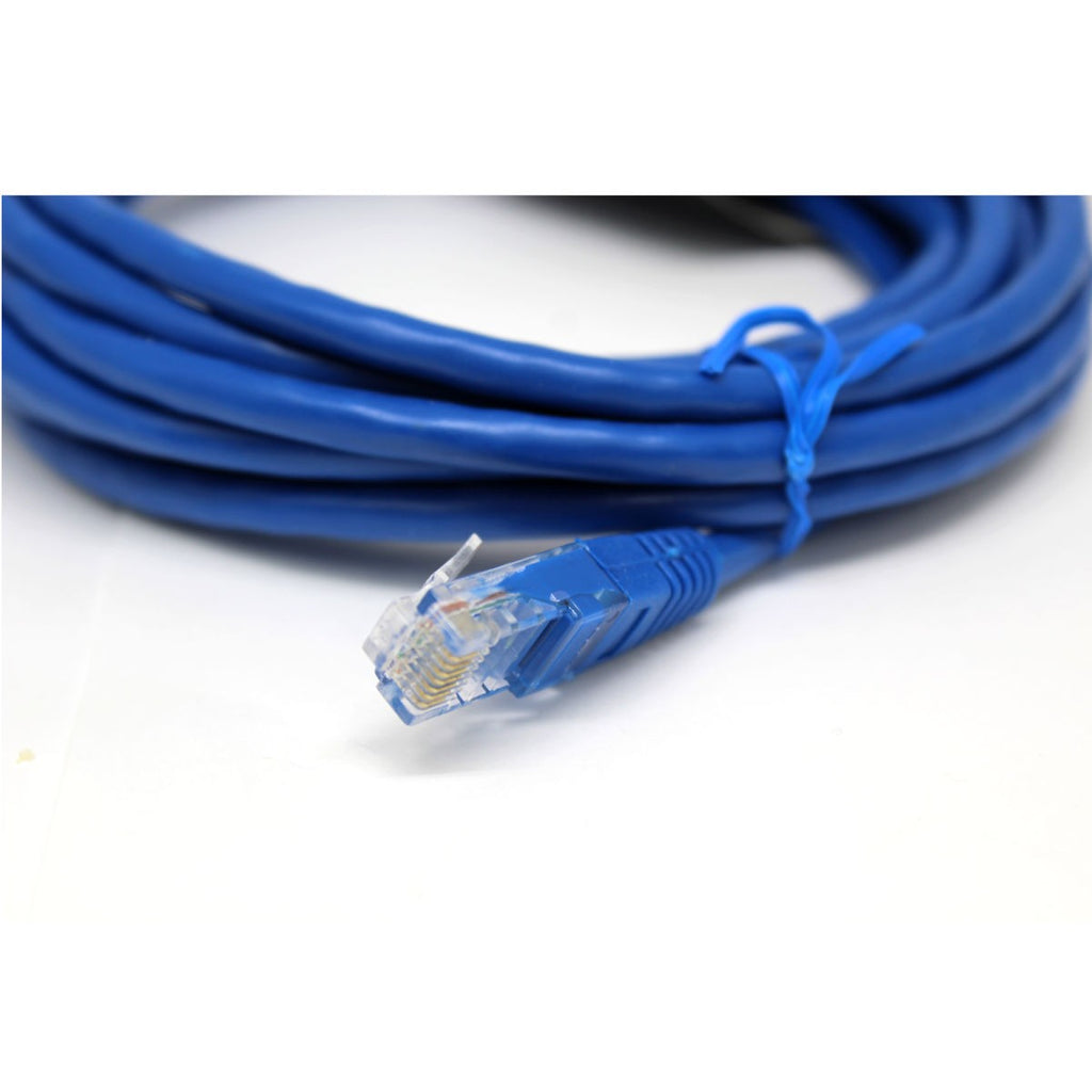 Câble réseau Ethernet CAT6, 14 pi, bleu