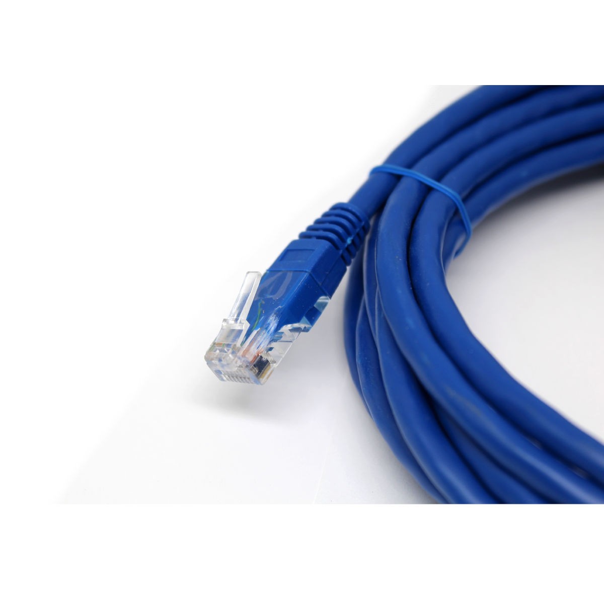 Câble réseau Ethernet CAT6, 14 pi, bleu