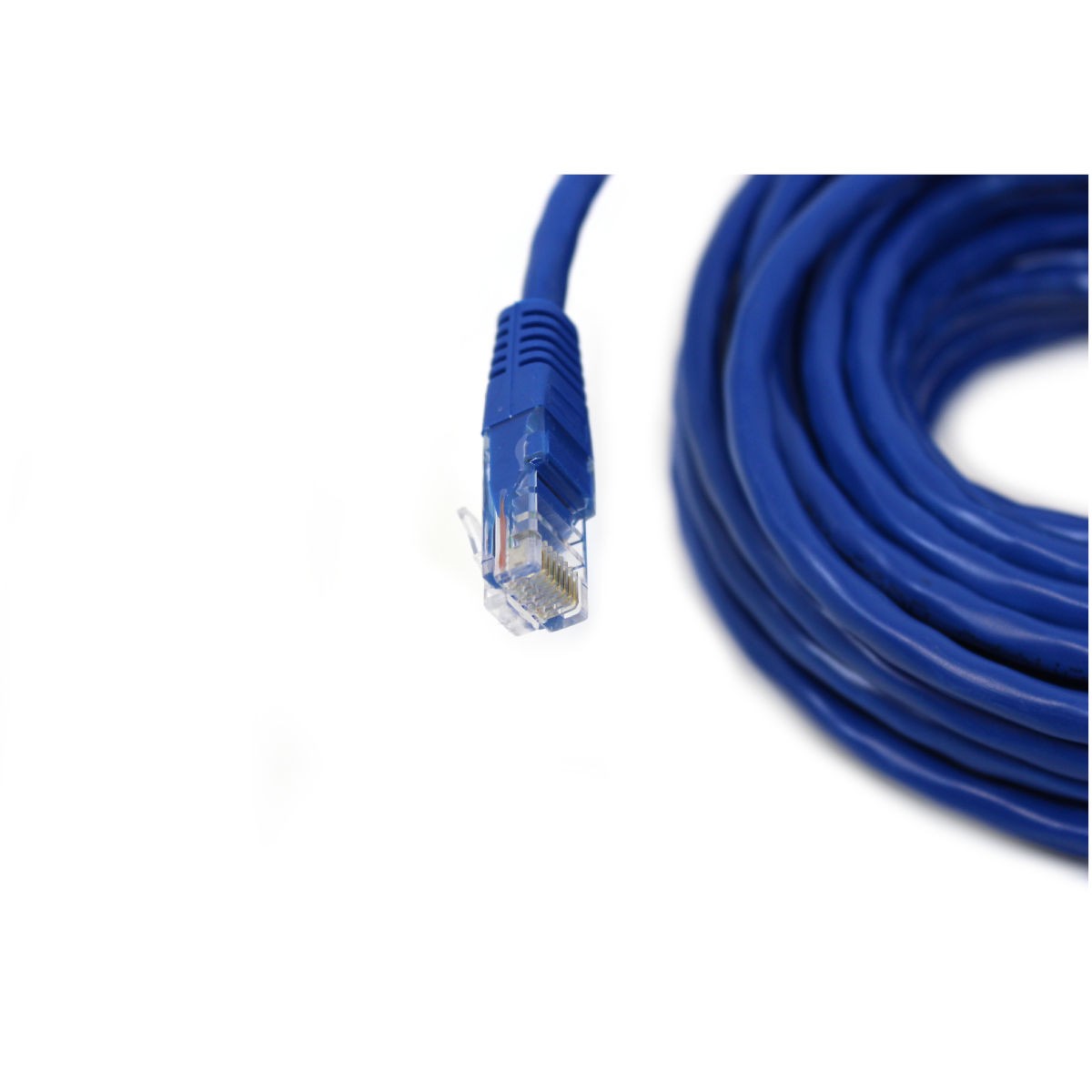 Câble réseau Ethernet CAT6, 25 pi, bleu