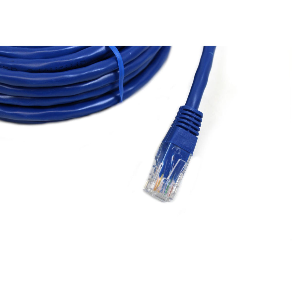 Câble réseau Ethernet CAT6, 25 pi, bleu