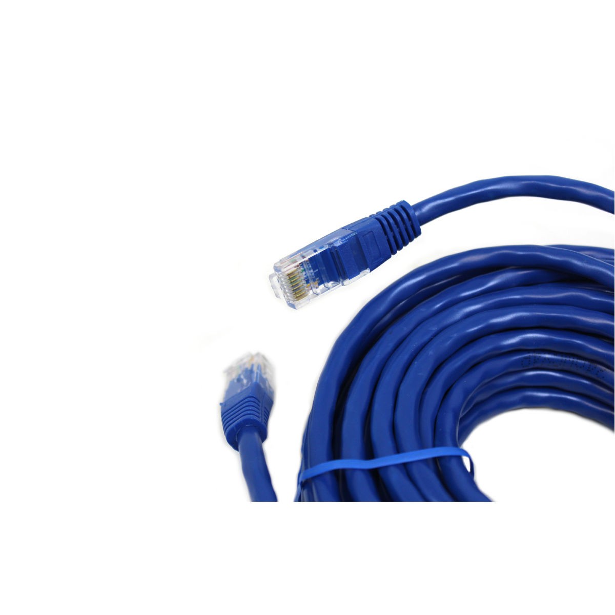 Câble réseau Ethernet CAT6, 25 pi, bleu