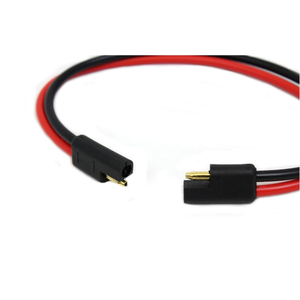 Fils à connecteurs balle 10 AWG, 2 conducteurs, 14 po, CCA