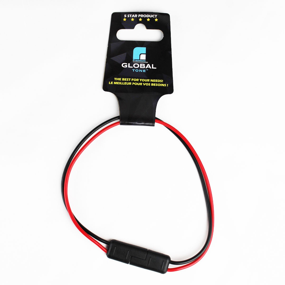 Fils à connecteurs balle 18 AWG, 2 conducteurs, 14 po