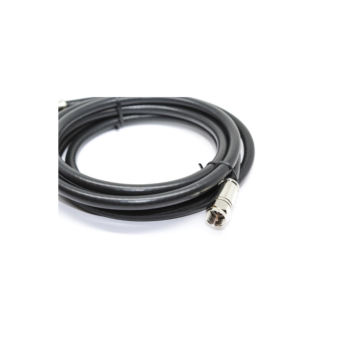 Câble coaxial RG6 3 GHz, connecteurs F, 18 AWG, CL2, noir, 6 pi