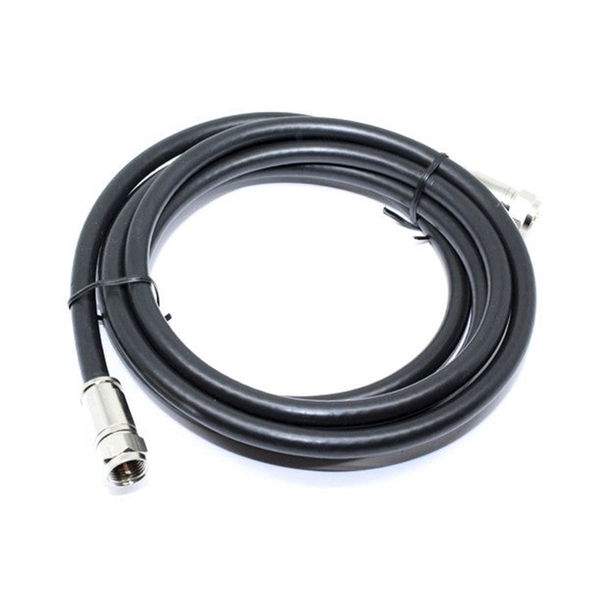 Câble coaxial RG6 3 GHz, connecteurs F, 18 AWG, CL2, noir, 6 pi
