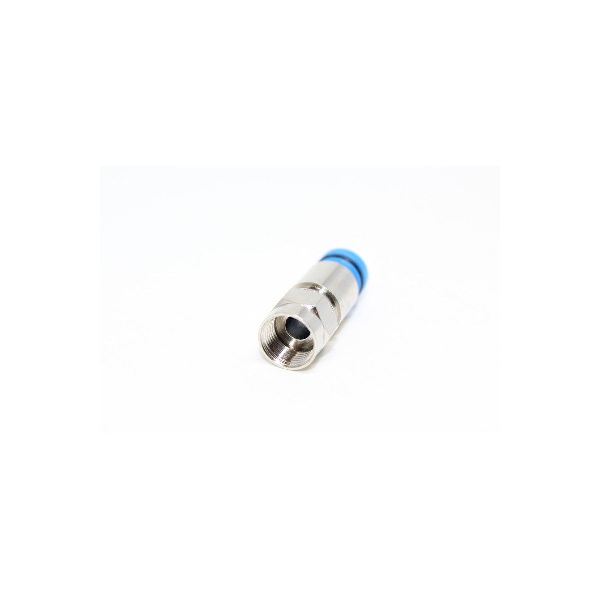 Connecteur F à compression RG6, plaqué nickel
