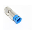 Connecteur F à compression RG6, plaqué nickel