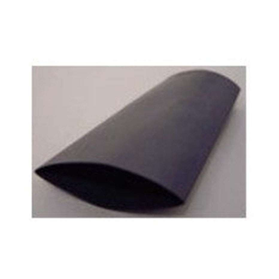 Gaine thermorétractable double paroi 3:1 avec colle, 5/8 po, noir, 4 pi