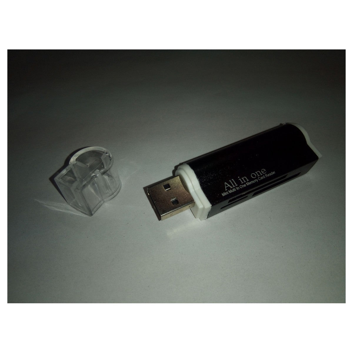 Lecteur de cartes USB 2.0 : SD, mini SD, micro SD, MS, noir