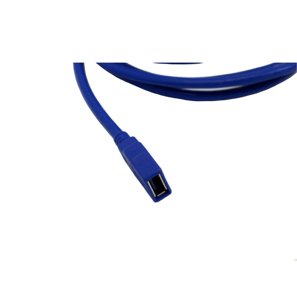 Rallonge USB 3.0 A mâle vers A femelle, 6 pi, bleu