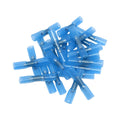 Manchons thermorétractables avec colle, bleu, 16-14 AWG, sac de 25