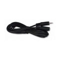 Rallonge audio stéréo 3,5 mm mâle à femelle, plaquée or, 25 pi, noir