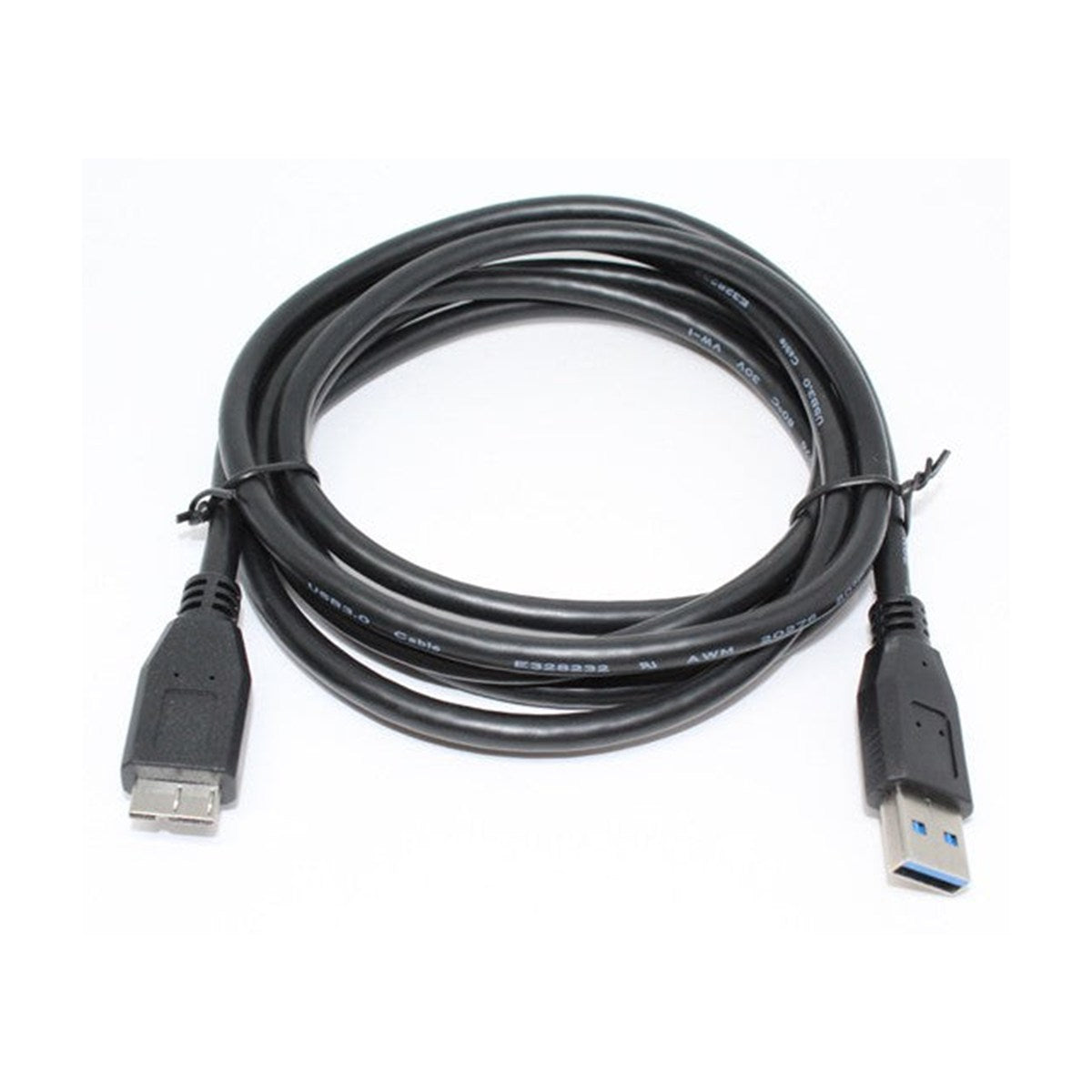 Câble USB 3.0 A mâle vers micro-B, 6 pi, noir