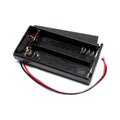 Porte-piles 2 x AA avec interrupteur, fils de 15 cm