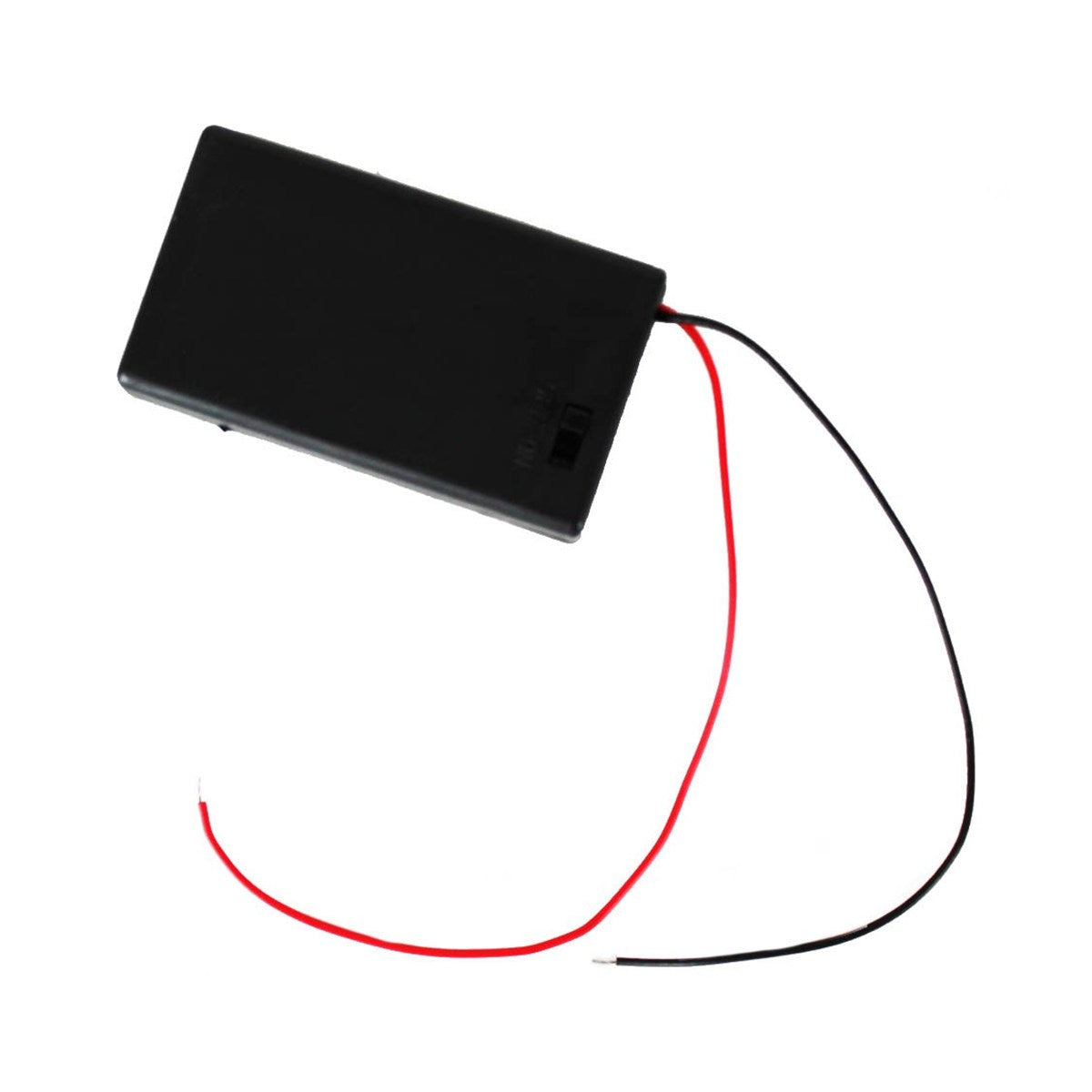 Porte-piles 3 x AAA avec interrupteur, fils de 15 cm