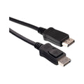 Câble DisplayPort mâle à mâle 1.2, 6 pi, noir
