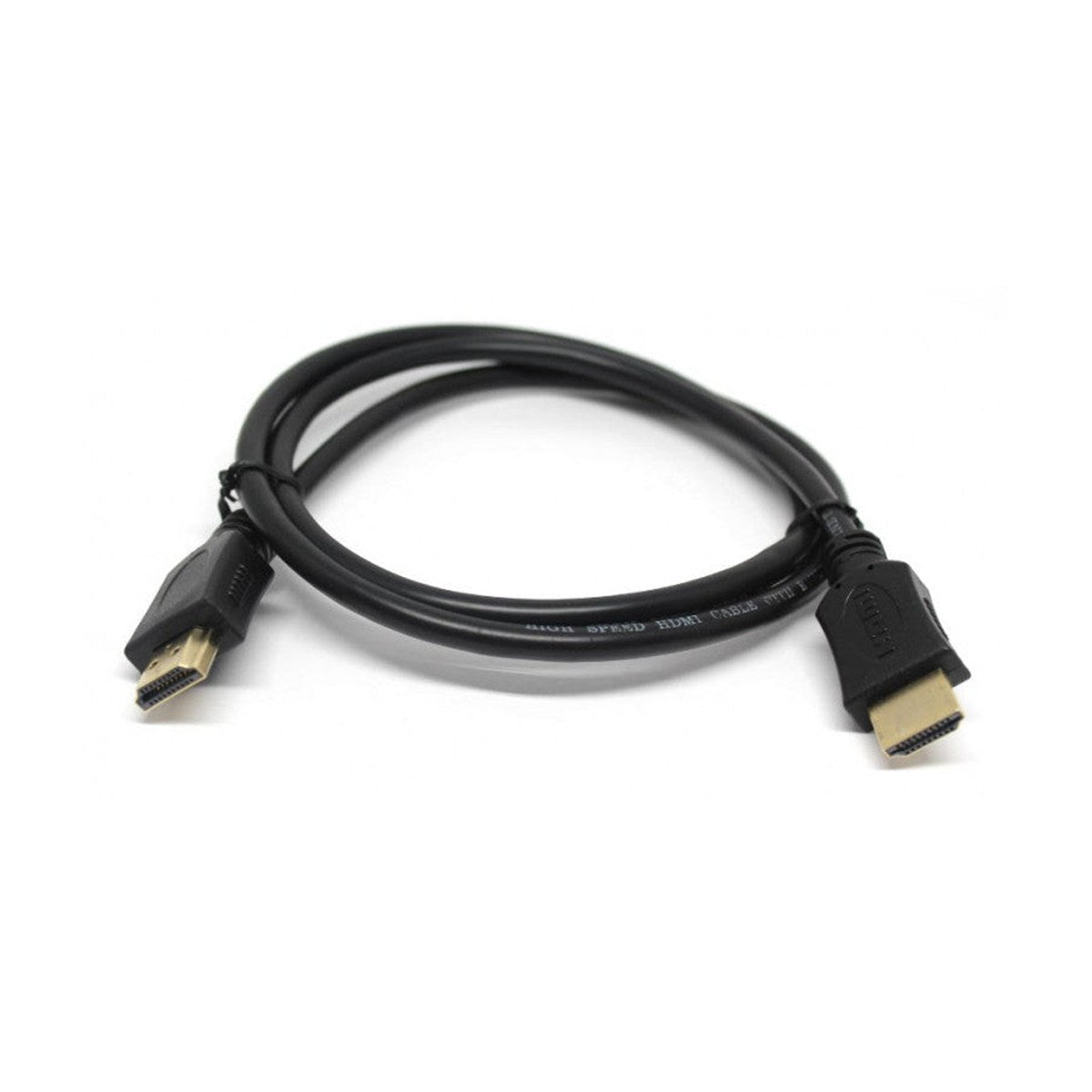 Câble HDMI haute vitesse avec Ethernet, 1080p, v1.4, 3 pi, noir