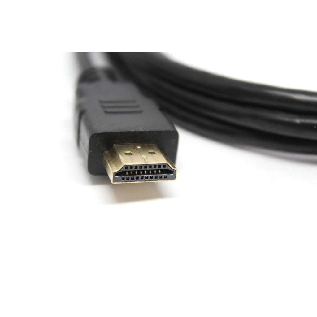 Câble HDMI haute vitesse avec Ethernet, 1080p, v1.4, 6 pi, noir