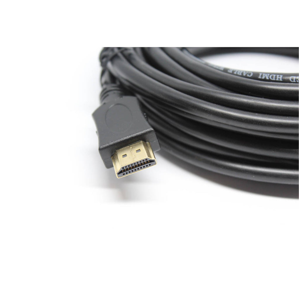 Câble HDMI haute vitesse avec Ethernet, 1080p, v1.4, 25 pi, noir