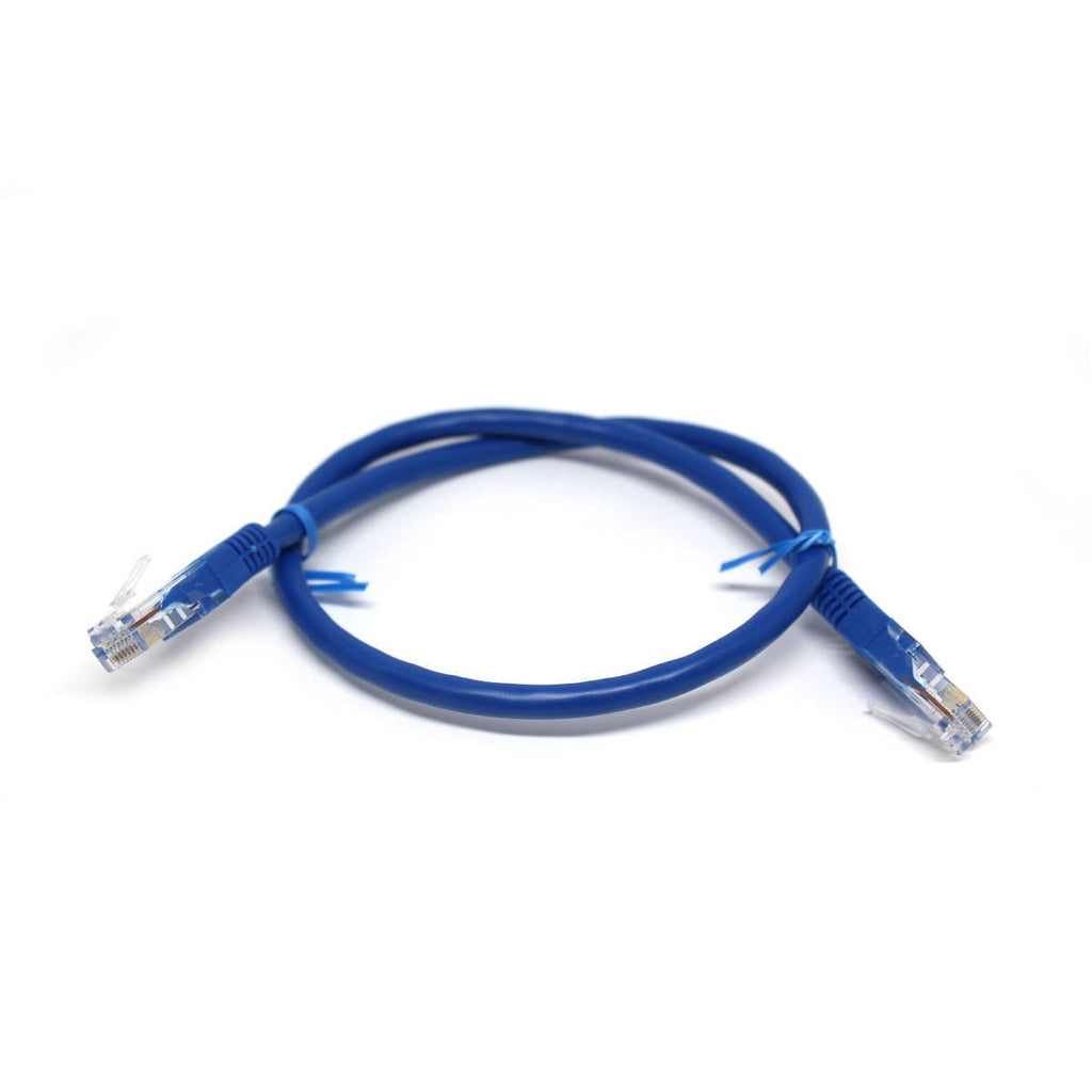 Câble réseau Ethernet CAT6, 1,5 pi, bleu