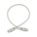 Câble réseau Ethernet CAT6, 1,5 pi, gris