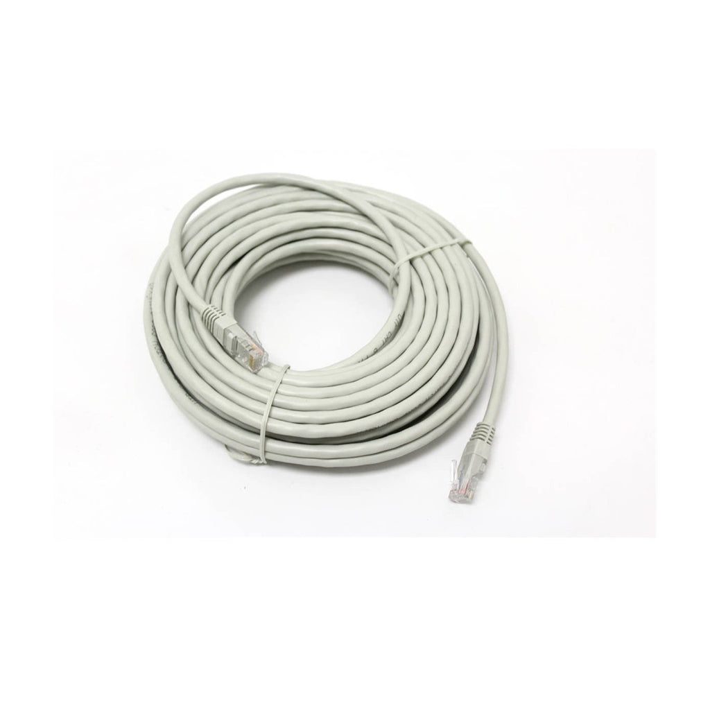 Câble réseau Ethernet CAT6, 50 pi, gris