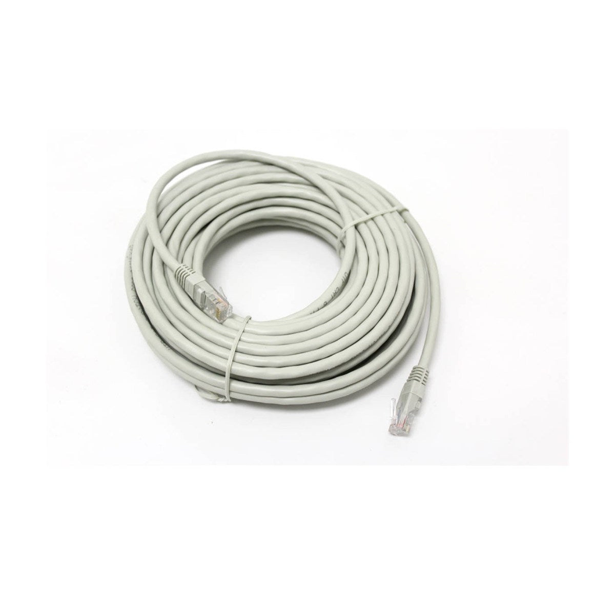 Câble réseau Ethernet CAT6, 50 pi, gris