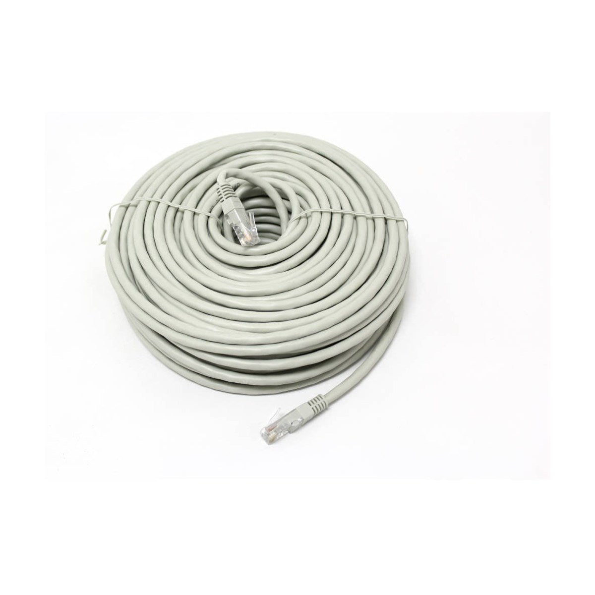 Câble réseau Ethernet CAT6, 100 pi, gris