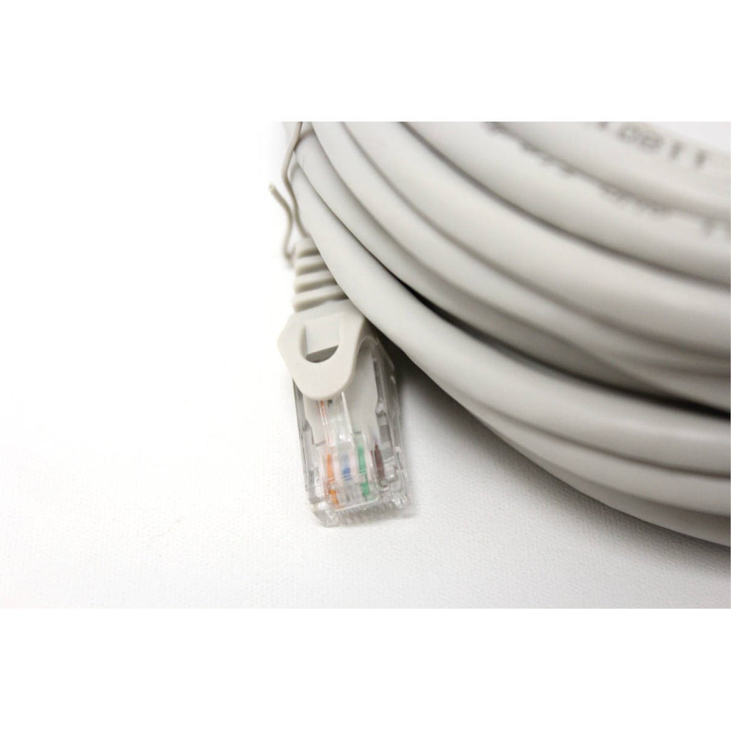 Câble réseau Ethernet CAT6, 35 pi, gris