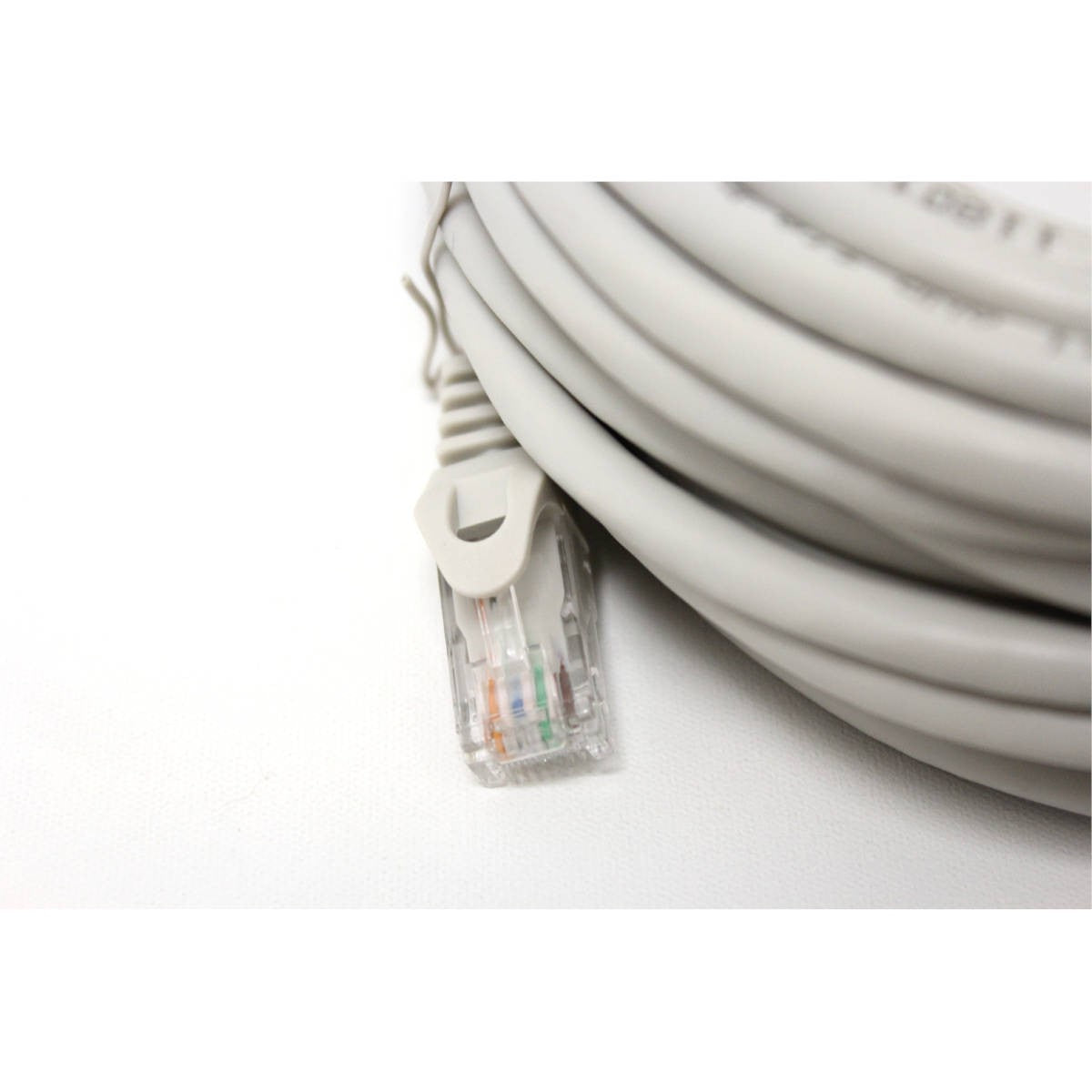 Câble réseau Ethernet CAT6, 35 pi, gris