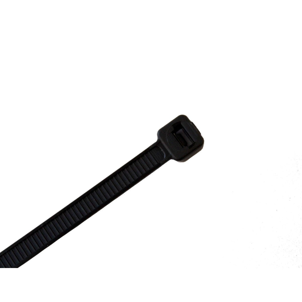 Attaches autobloquantes en nylon 7,5 po, 50 lb, résistantes aux UV, noir, sac de 1000