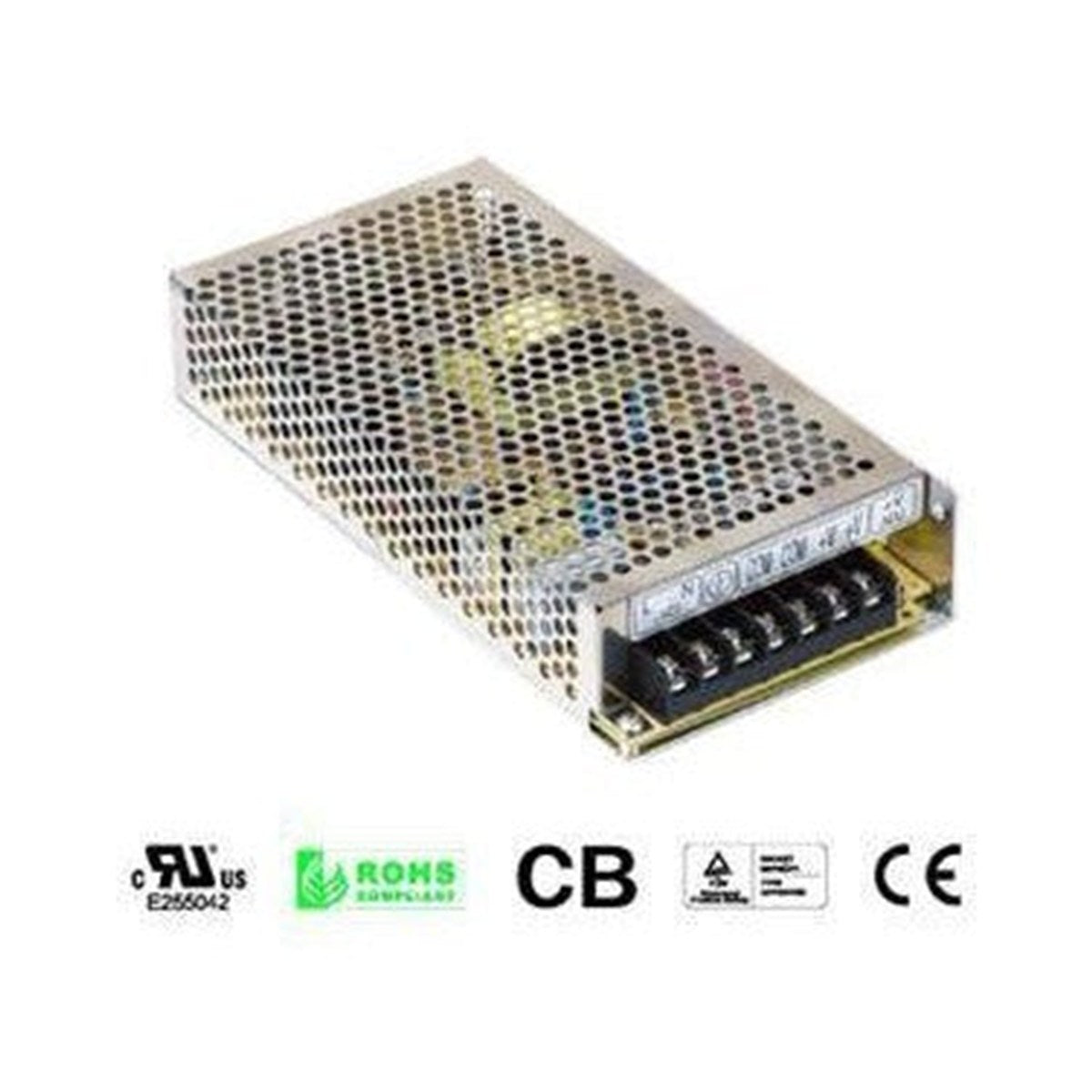 Bloc d'alimentation 12 V CC 8,3 A, boîtier aluminium, certifié