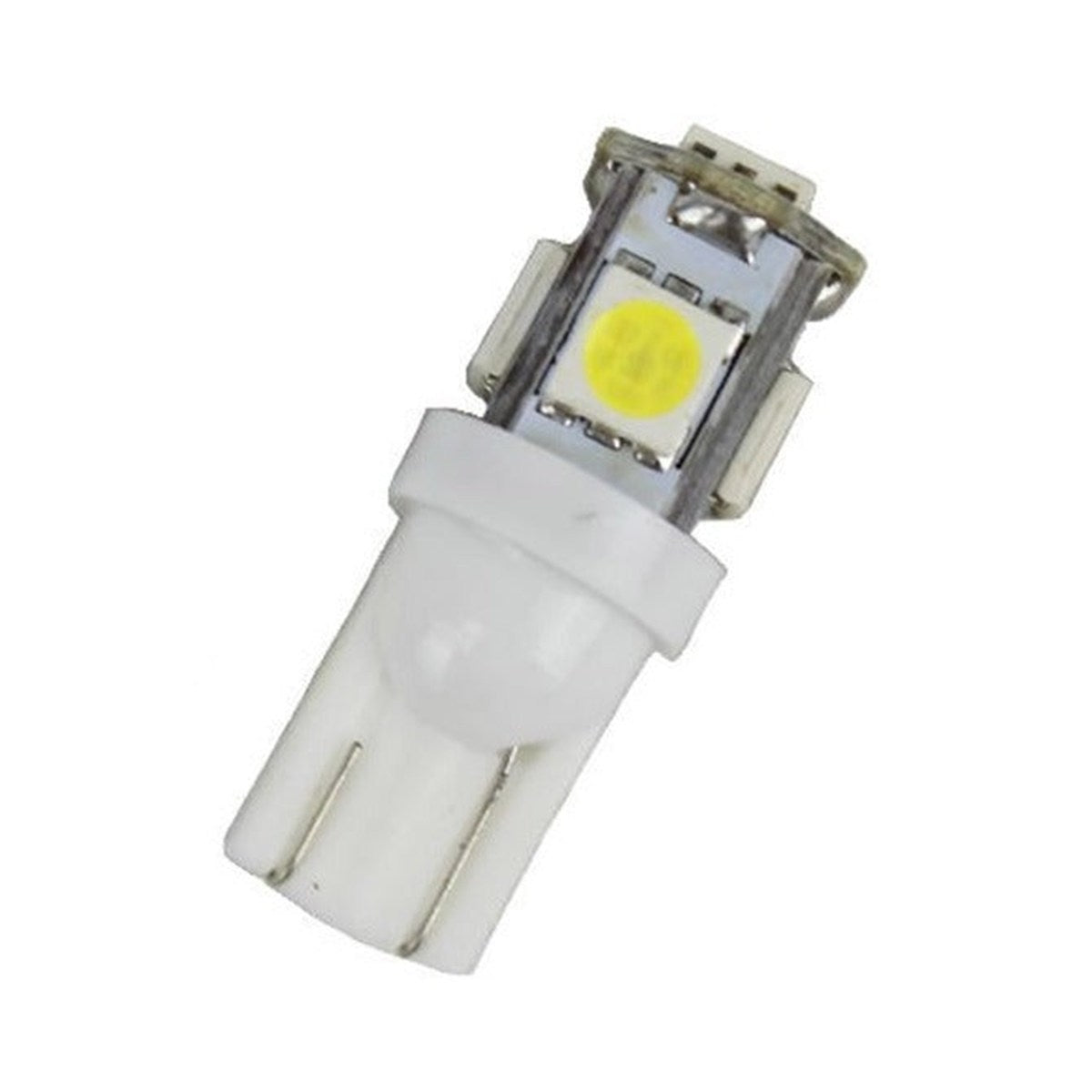 Ampoules DEL T10 (194/168) 5 DEL 5050, blanc, 12 V, paquet de 2