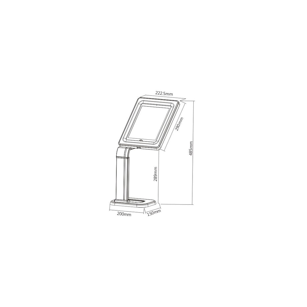 Support de table universel iPad 1-4-Air, tablette 9,7 - 10,1  Galaxy, autre