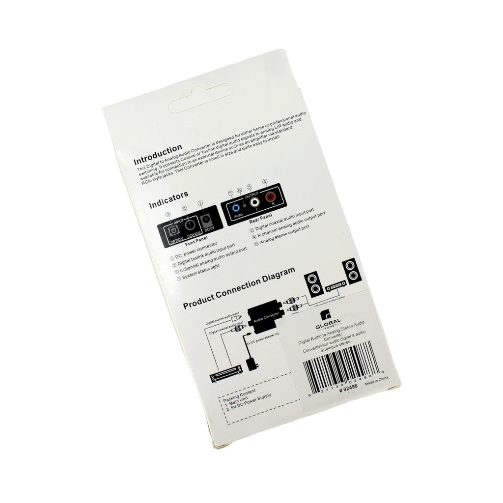 Convertisseur audio numérique vers analogique stéréo